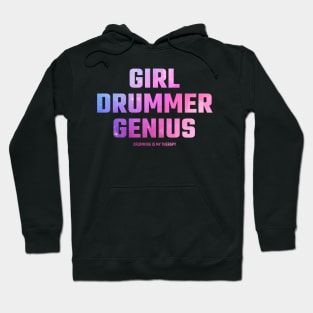 drummer girl Hoodie